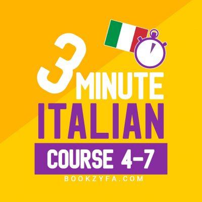آموزش زبان ایتالیایی (مجموعه 4 تا 7)